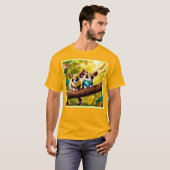 Sweet Glider Pair Design T-Shirt (Vorne ganz)