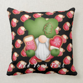 Sweet Gnome Anpassen von Text und Farbe 20"X20" Kissen