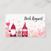 Sweet Gnome Babydusche Buchanfrage Begleitkarte (Vorderseite)