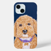 Sweet Golden Doodle Case-Mate iPhone Hülle (Rückseite)