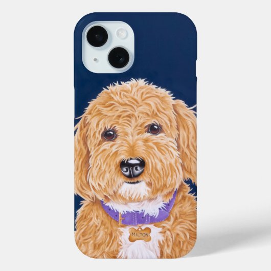 Sweet Golden Doodle Case-Mate iPhone Hülle (Rückseite)