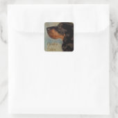 Sweet Gordon Setter Sticker (Tasche)