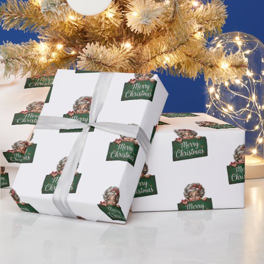 Sweet Grandparent Holding Geschenkpapier (Feiertage)