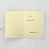 Sweet Grandtochter Erntedank Feiertagskarte (Innenseite)