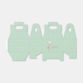 Sweet Gray Cat mit Balloons Personalisiertes Party Geschenkschachtel (Ungefaltet)