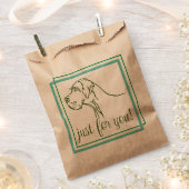Sweet Great Dane Herzinfarktbeutel Geschenktütchen (Ausgeschnitten)