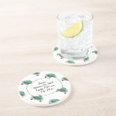 Sweet Green Retro Car Baby Boy Geschenke Getränkeuntersetzer (Seite)