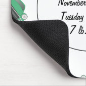 Sweet Green Retro Car Baby Boy Geschenke Mousepad (Ecke)