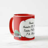 Sweet Green Retro Car Baby Boy Geschenke Tasse (Vorderseite Links)