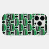 Sweet Green Retro Classic Car Muster Case-Mate iPhone Hülle (Rückseite (Horizontal))