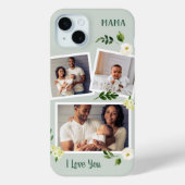 Sweet Greenery Mama Custom Foto Gift Case-Mate iPhone Hülle (Rückseite)