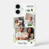 Sweet Greenery Mama Custom Foto Gift Case-Mate iPhone Hülle (Rückseite)