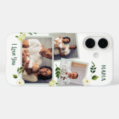 Sweet Greenery Mama Custom Foto Gift Case-Mate iPhone Hülle (Rückseite (Horizontal))