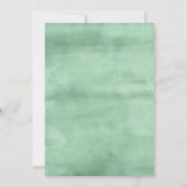 Sweet Greenery New Address Moving Ankündigung (Rückseite)