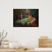 Sweet Greetings by Hans Zatzka - Poster (Küche)