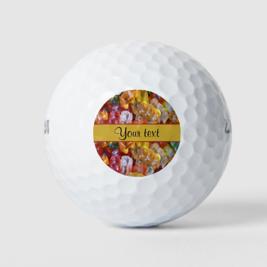 Sweet Gummi Bears Golfball (Vorderseite)