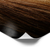 Sweet Haflinger Foal Poster (Ecke)