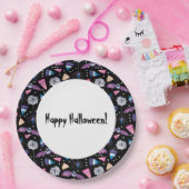 Sweet Halloween-Black-Party-Teller Pappteller (Party)