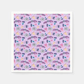 Sweet Halloween-Lavender Party Napkins Serviette (Vorderseite)