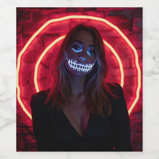 Sweet Halloween mit dir Weinetikett (Einzelnes Label)