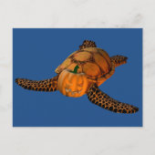 Sweet Halloween Tortoise Postkarte (Vorderseite)