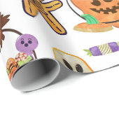 Sweet Halloween Wrapping Paper Geschenkpapier (Rolleneckpunkt)