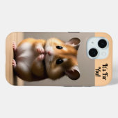Sweet Hamster iPhone/iPad Gehäuse Case-Mate iPhone Hülle (Rückseite (Horizontal))