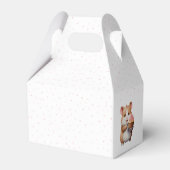 Sweet Hamster, Pink Cupcake Children's Birthday Geschenkschachtel (Rückseite)