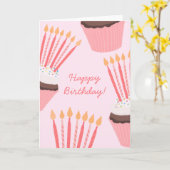 Sweet Happy Birthday Card Karte (Gelbe Blume)