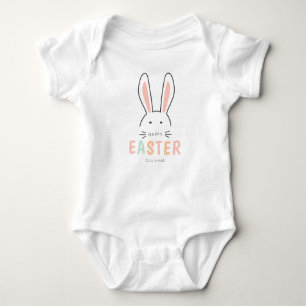 Sweet Happy Oaster Bunny Baby Bodysuit Baby Strampler