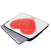 Sweet Heart 13" Notebook-Hülle Laptopschutzhülle (Vorne Knopf)
