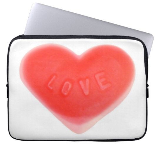 Sweet Heart 13" Notebook-Hülle Laptopschutzhülle (Vorderseite)
