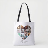 Sweet Heart 14 Foto Collage Liebe Family Tasche (Vorderseite)