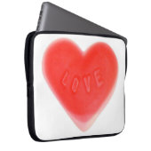 Sweet Heart 15" Notebook-Hülle Laptopschutzhülle (Vorne Rechts)