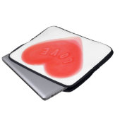 Sweet Heart 15" Notebook-Hülle Laptopschutzhülle (Vorne Knopf)