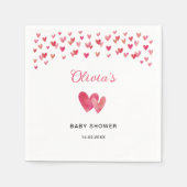Sweet Heart Baby Dusche Serviette (Vorderseite)