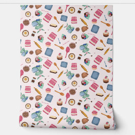 Sweet Heart Bakers Kitchen Tapete