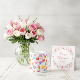 Sweet Heart Balloons Mug Gift for Any Occasion Jumbo-Tasse