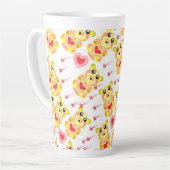 Sweet Heart Bear Nursery Pattern Milchtasse (Linke Ecke)