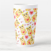 Sweet Heart Bear Nursery Pattern Milchtasse (Vorderseite)