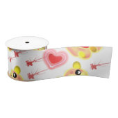 Sweet Heart Bear Nursery Pattern Satinband (Spule)