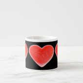 Sweet Heart Black Espresso Tasse (Vorderseite)