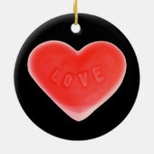 Sweet Heart Black Ornament (Hinten)