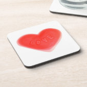 Sweet Heart Cork Untersetzer Set (Linke Seite)