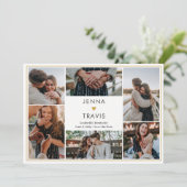 Sweet Heart Editable Color Save the Date Card Dankeskarte (Stehend Vorderseite)