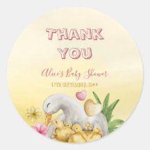 Sweet Heart Greenery Yellow Mommy & Baby Dusche