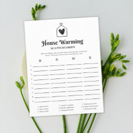 Sweet Heart House Erwärmung Party Game