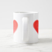 Sweet Heart Jumbo-Tasse (Rückseite)