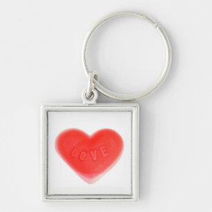 Sweet Heart Keychain Quadrat Schlüsselanhänger
