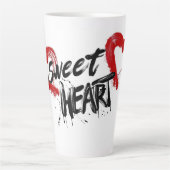 Sweet Heart Latte Tasse (Vorderseite)